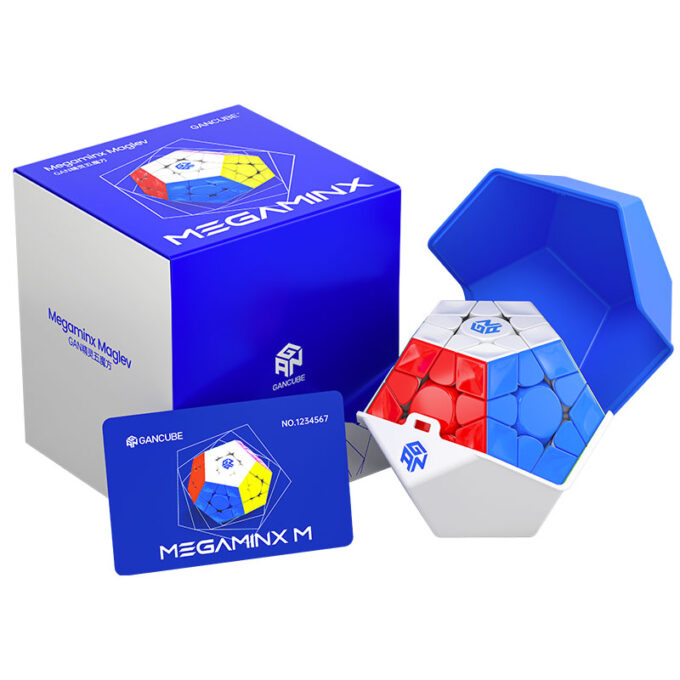 GAN Megaminx V2 Maglev UV - Black Side